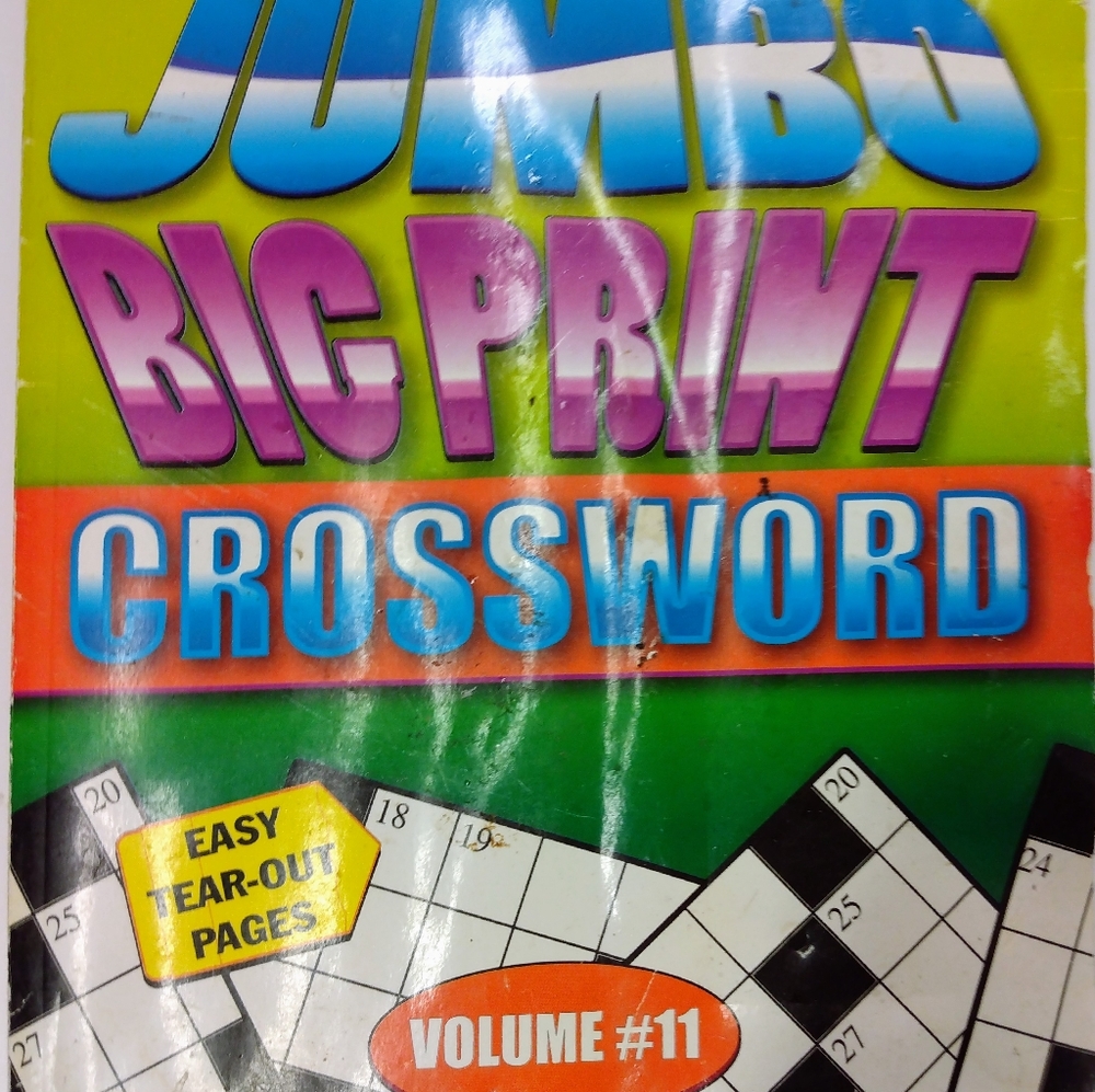 Jumbo Big Print Crossroads